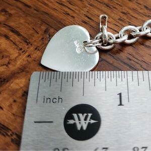 Silver necklace and bracelet